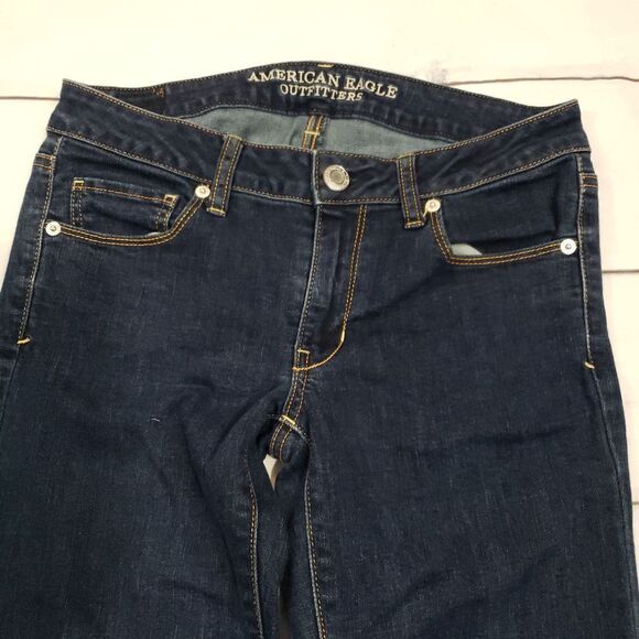 American Eagle Skinny Super Stretch size 6 dark - Picture 2 of 4